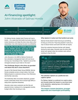 John Alavarado of Salinas Honda Case Study and Spotlight John Alavarado of Salinas Honda Case Study and Spotlight